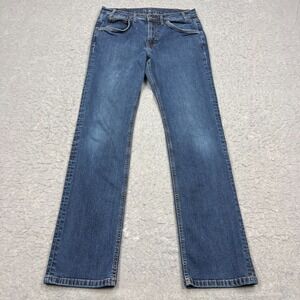 Tecovas Standard Jeans Mens 32x34 Blue Dark Everyday Straight Stretch Western
